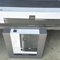 Bose Sound Bar 500 And Bass Module 500