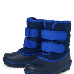 New SZ 5 Boy Kids Youth Insulated Winter Snow Boots Warm Cold All Weather Boot