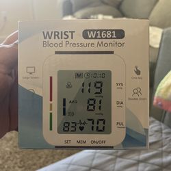 Wrist Blood Pressure Monitor