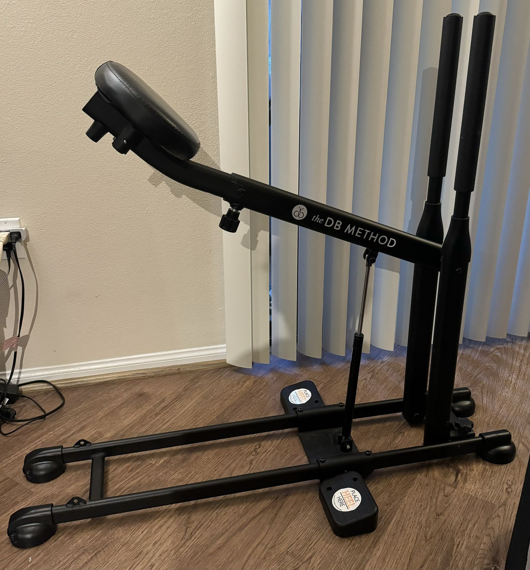 Fitness Exercise Workout, DB Method Squat Machine