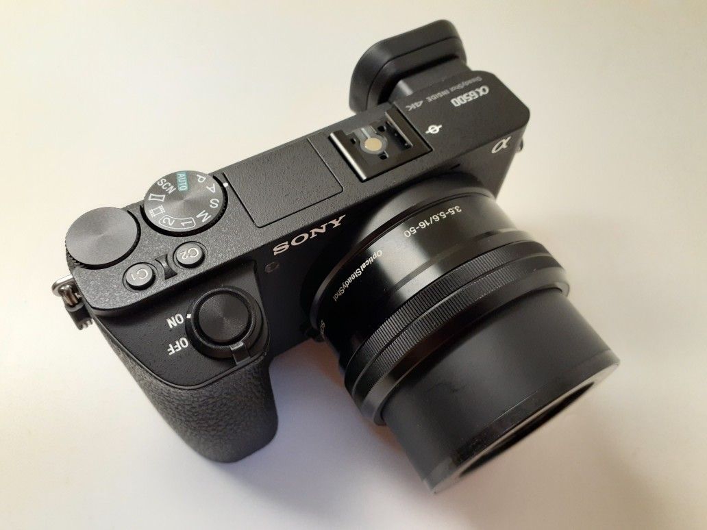 Sony a6500 Camera,16-50mm lens, mirrorless 24mp, 4k