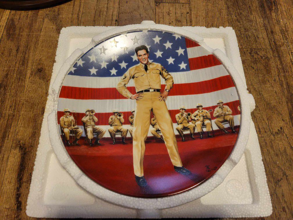 Elvis Collecters Plates