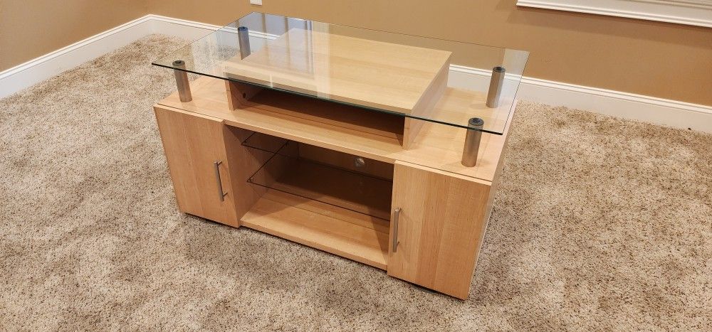 Entertain stand, Tv Stand Glass 