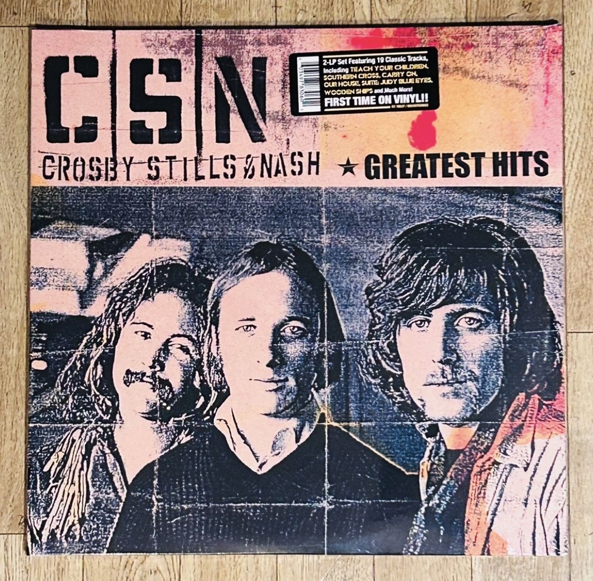 Crosby Stills Nash 2LP Vinyl Record - Greatest Hits - New Sealed