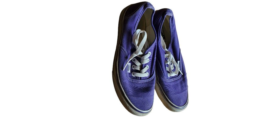 VANS PURPLE SIZE WOMEN'S 7 MED