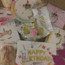 NEW UNICORN PARTY PACKAGE