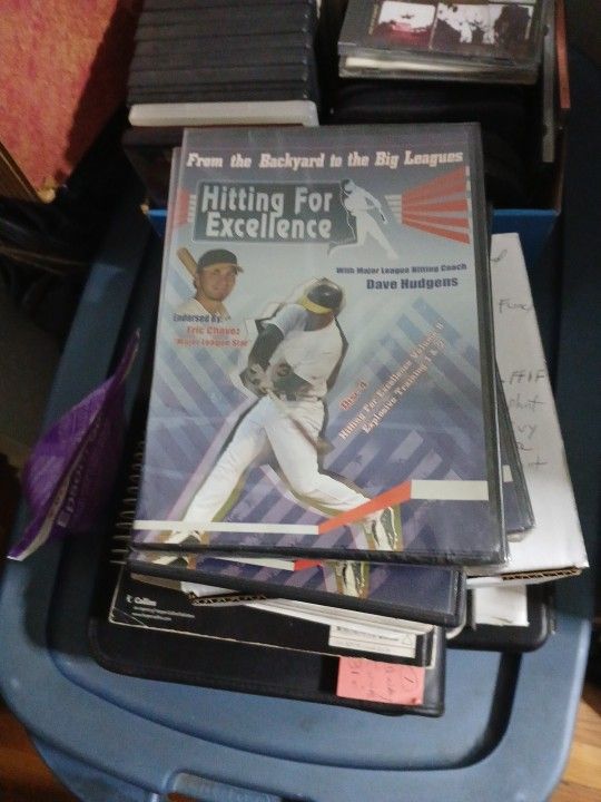 DVD For Baseball Instructional "Hitting For Excellence"