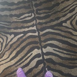 5x7 Animal Print Area Rug