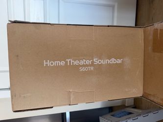 S60TR LG Home Theater Soundbar with Dolby Audio™ and Rear Speakers, 5.1 channel