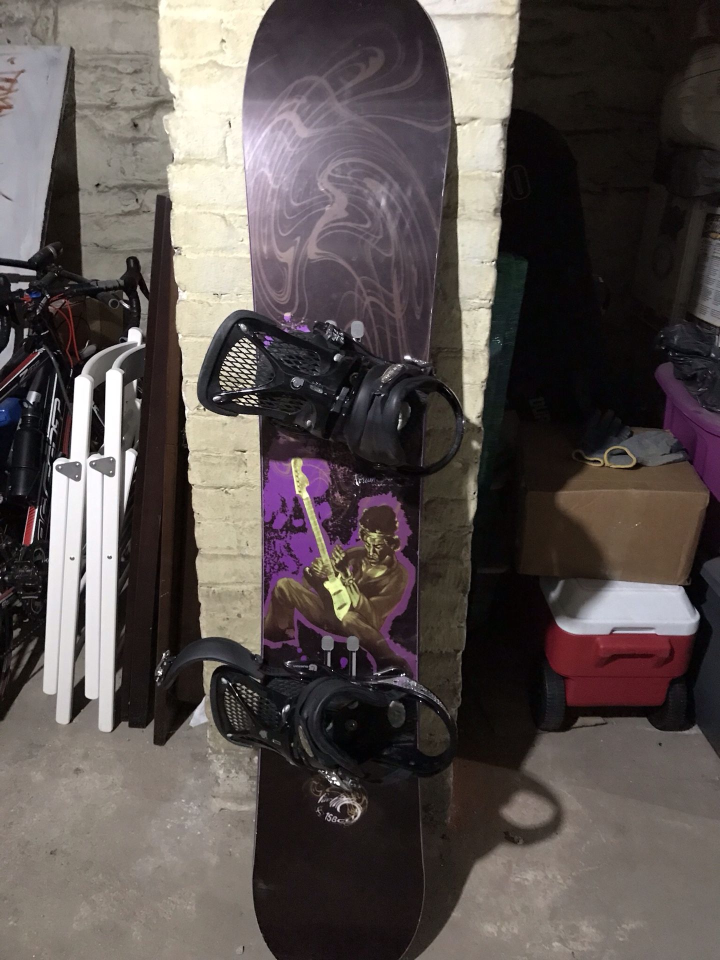 158cm Forum Snowboard, Peter Line Edition