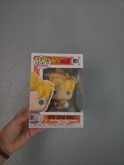 Super saiyan Gohan  with noodles