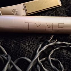 TYME 2 In 1 Flat Iron Or Curls Also