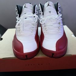 jordan 12 cherry 