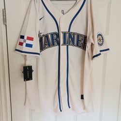 Seattle Mariners Jersey New Adult Size Large