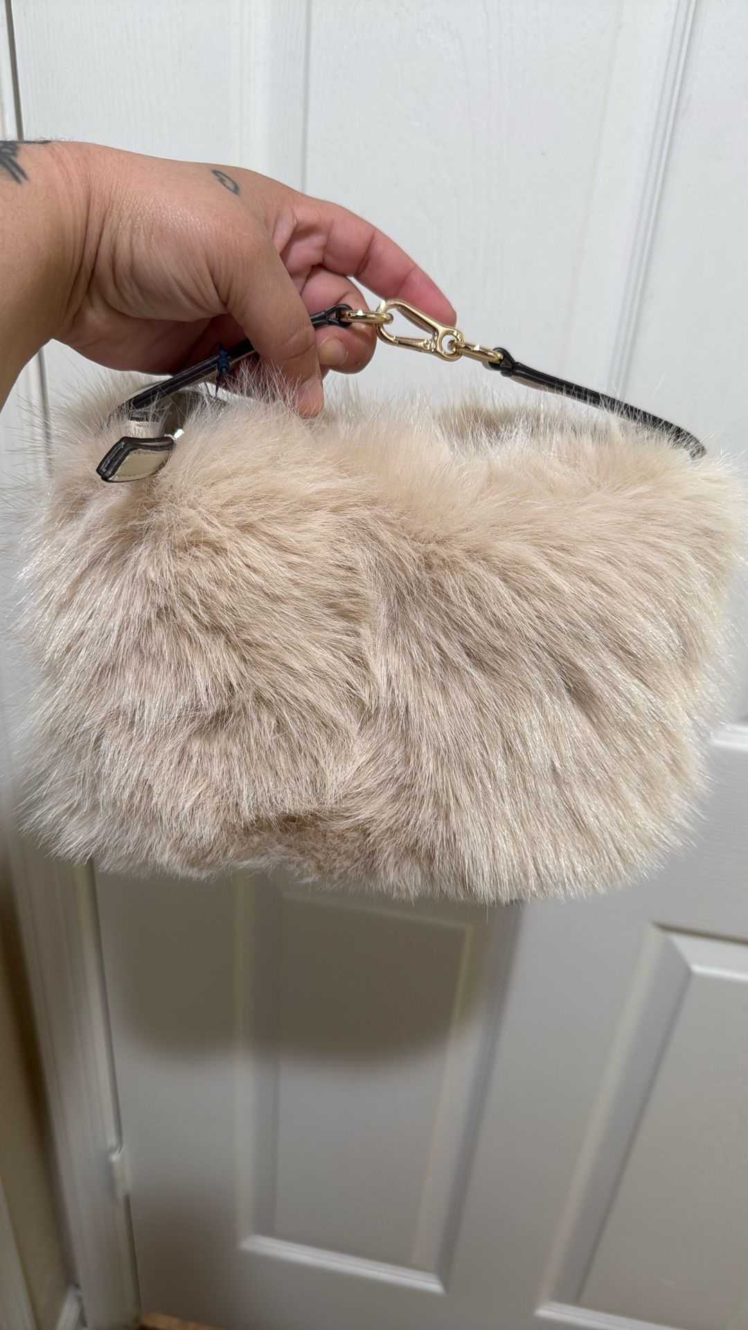 Beige purse brand new with tags