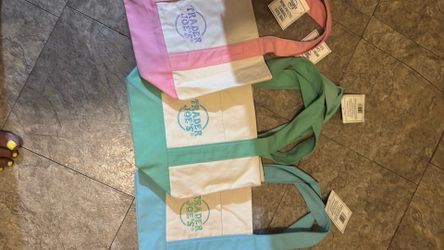 Trader Joe canvas tote bag