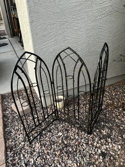 Pet Gate Candle Holder Thing 