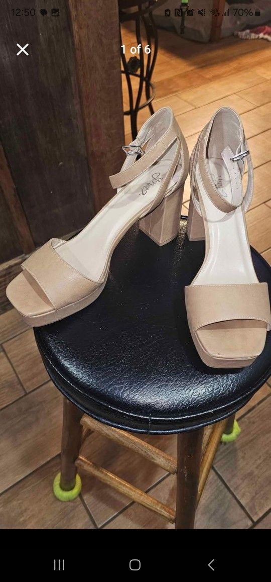 Brown Sandal Heels