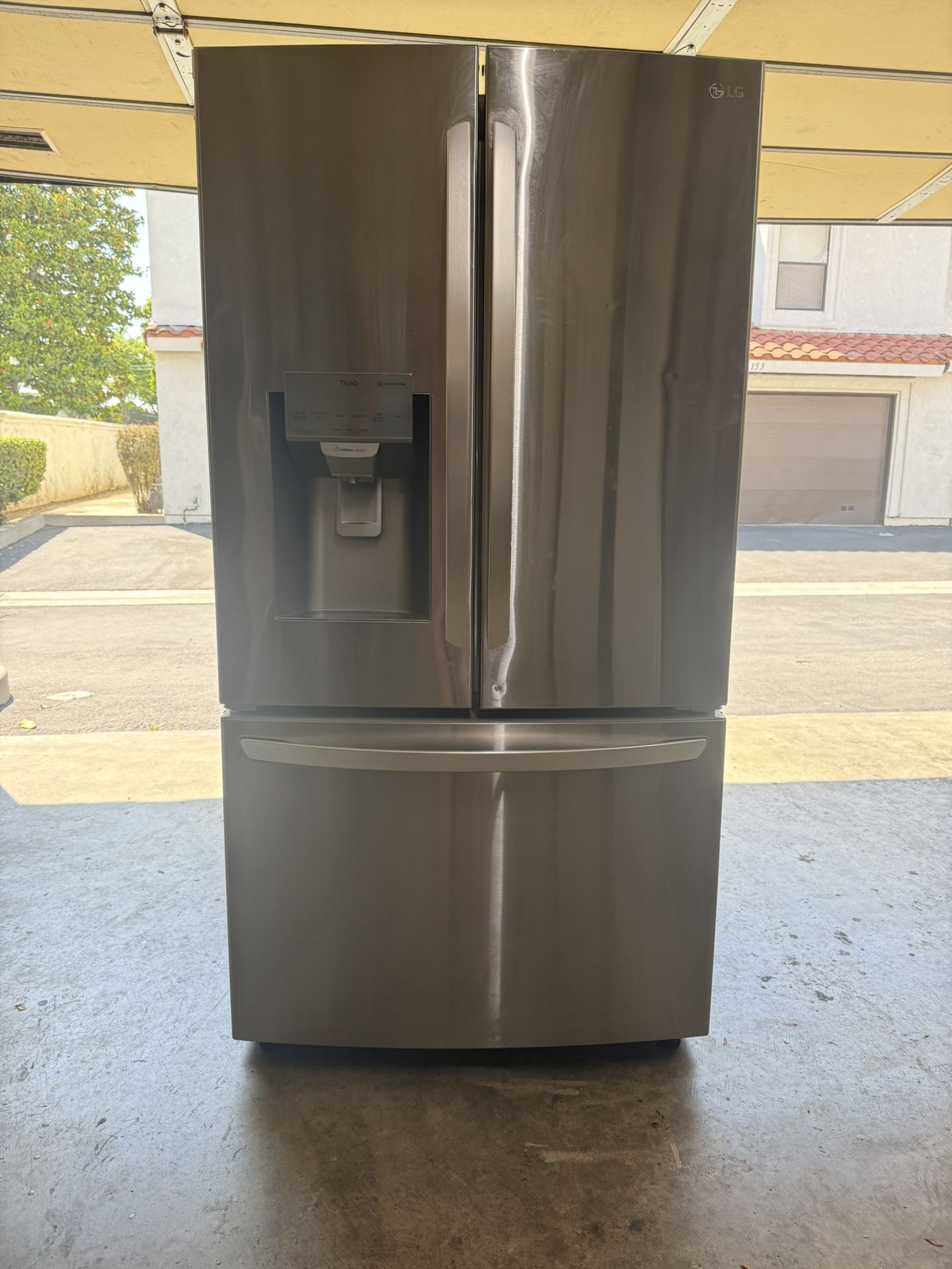 Lg ThinQ Stainless Smart Fridge
