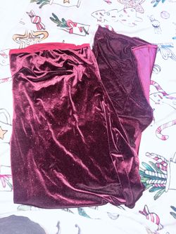 Burgundy sparkle dress size Small
