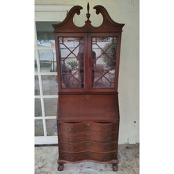 Chippendale Style Secretary Desk