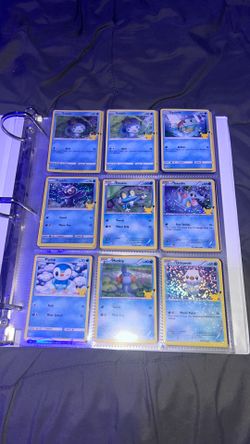 Binder full of pokemon cards