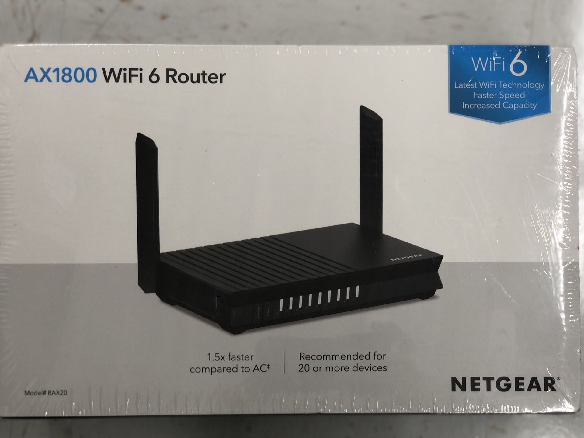 Ax1800 WiFi 6 Netgear Router