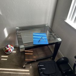 Coffee table and two Lamps stands