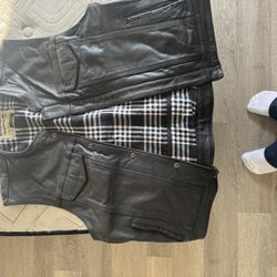 Motorcycle Vest With Concealed Carry Pockets