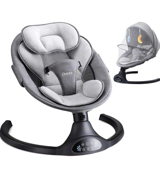 #241.   Baby Swing For Infants | Electric Bouncer For Babies,Portable Swing For Baby Boy Girl,Remote Control Indoor Baby Rocker 