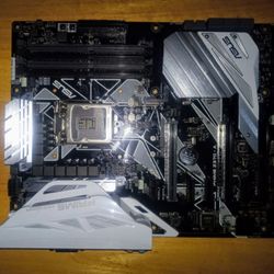 ASUS Prime Z370-A Motherboard + i7 8700K 3.70 GHZ CPU + Kraken X61 AIO Cooler