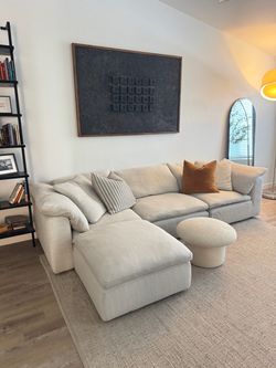 RH Cloud Couch ( Delivery Available )