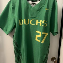 Ducks Nike Baseball Jersey 