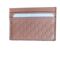 Pink Ophidia Gucci Card holder 
