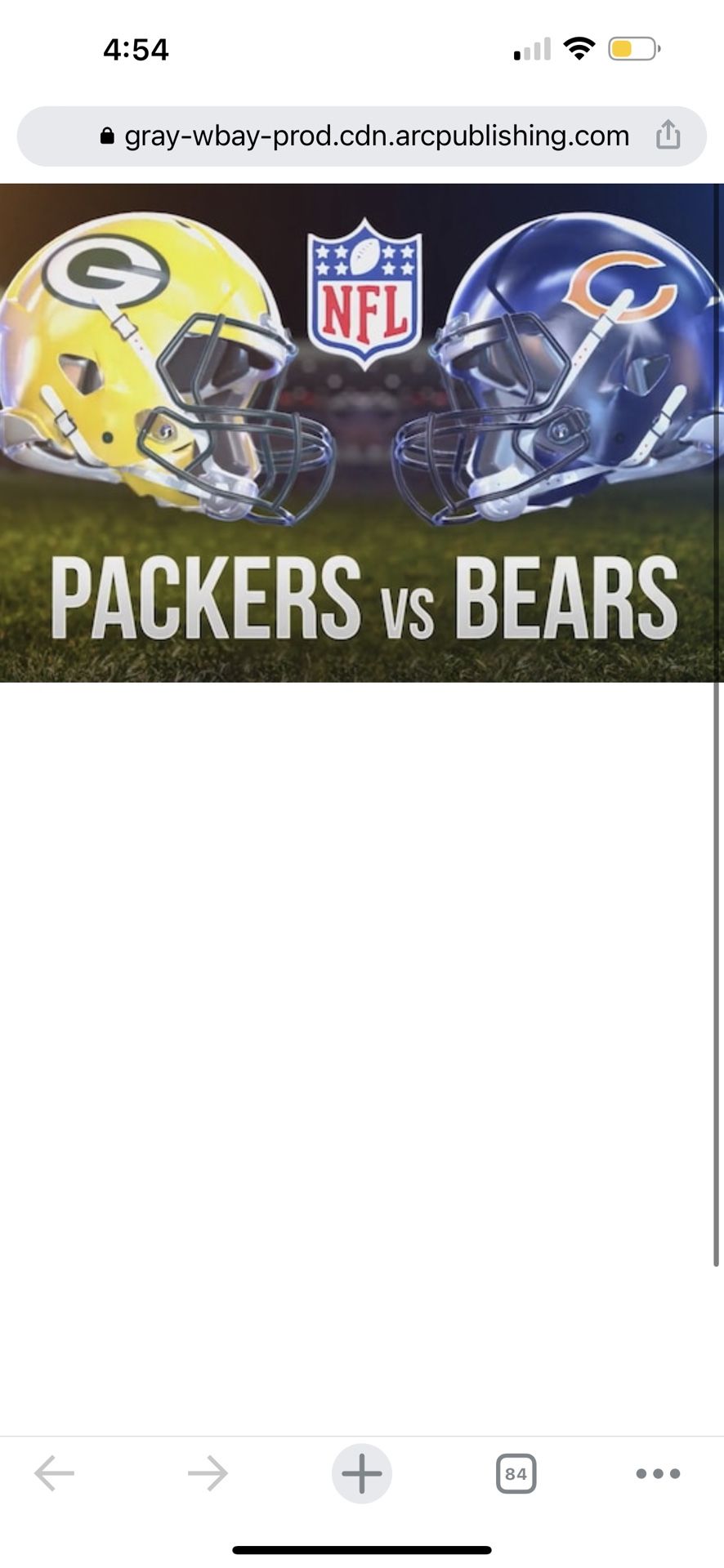 Bears Vs Packers Tickets