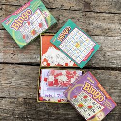 Bundle Of 2 Educational Bingo Games Punctutation & Multiplication 