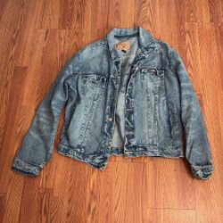 Large Denim American Eagle Jacket 