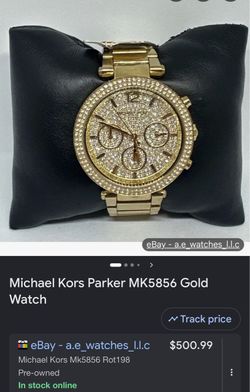 Michael Kors Parker Gold Watch