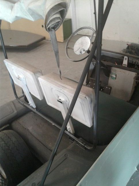 E-Z-Go golf cart 3 wheel