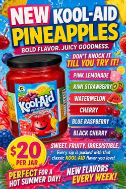 Crazy Kool-Aid pineapples