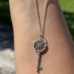 Tiffany & Co. daisy Key Necklace 