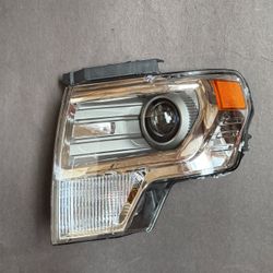 LH Ford F150 2013-2014 Electroplated HID Projector Headlight Left Side Headlamp F-150