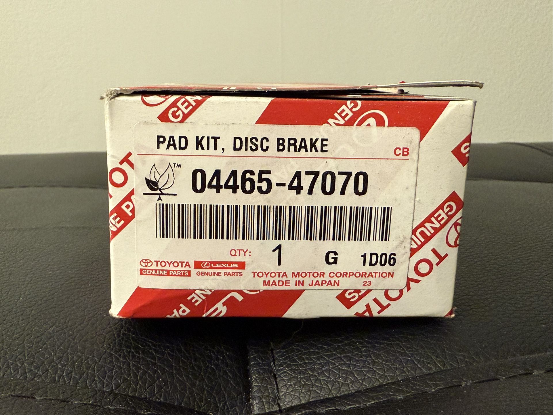 Lexus CT200h Front Brake Pads