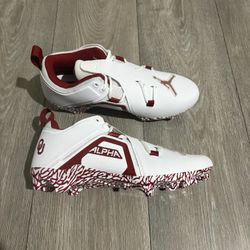 Men’s Jordan Oklahoma Team Issued Football Cleats Size 11