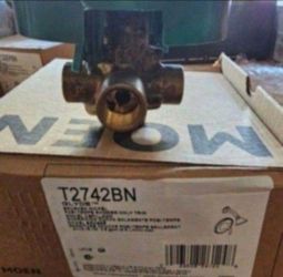 Moen Glyde Shower Only Faucet In Brushed Nickel (Valve Included)