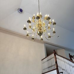 Gold Chandelier 