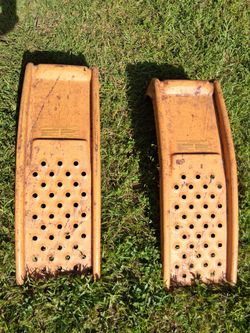 A Pair of 3 Ton Steel Car Ramps