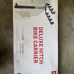 New Deluxe 4-Bike Hitch Mount Rack
