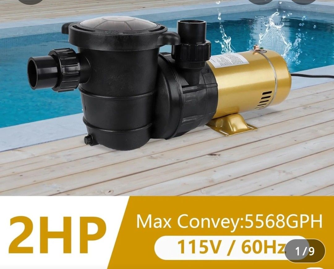Inground Pool Pump 2Hp . New In Box