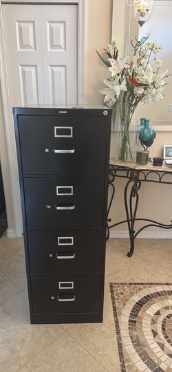 HON four drawer commercial filing cabinet
